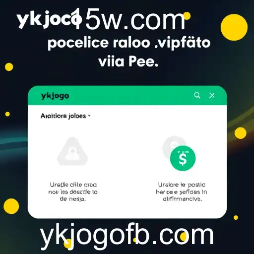 Depósito via PIX no ykjogo: Agilidade e Segurança